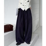 ワイドパンツ イージーコクーンパンツ バレルレッグ | COCOMOMO | 詳細画像4