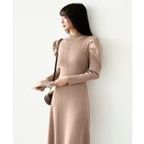 パススリーブワンピース ニットワンピース ロングワンピース | COCOMOMO | 詳細画像52 
