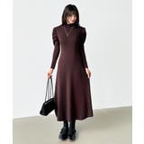 パススリーブワンピース ニットワンピース ロングワンピース | COCOMOMO | 詳細画像57 