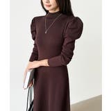 パススリーブワンピース ニットワンピース ロングワンピース | COCOMOMO | 詳細画像59 