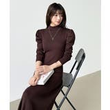 パススリーブワンピース ニットワンピース ロングワンピース | COCOMOMO | 詳細画像63 