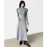 パススリーブワンピース ニットワンピース ロングワンピース | COCOMOMO | 詳細画像64 