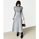 パススリーブワンピース ニットワンピース ロングワンピース | COCOMOMO | 詳細画像65 