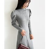 パススリーブワンピース ニットワンピース ロングワンピース | COCOMOMO | 詳細画像71 