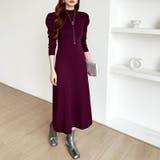 パススリーブワンピース ニットワンピース ロングワンピース | COCOMOMO | 詳細画像23 