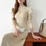 パススリーブワンピース ニットワンピース ロングワンピース | COCOMOMO | 詳細画像27 