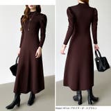 パススリーブワンピース ニットワンピース ロングワンピース | COCOMOMO | 詳細画像36 