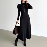 パススリーブワンピース ニットワンピース ロングワンピース | COCOMOMO | 詳細画像40 