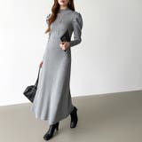 パススリーブワンピース ニットワンピース ロングワンピース | COCOMOMO | 詳細画像6 