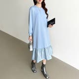 切り替えワンピース マーメイドワンピース ワンピース | COCOMOMO | 詳細画像25 
