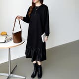 切り替えワンピース マーメイドワンピース ワンピース | COCOMOMO | 詳細画像32 