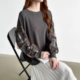 袖リボントップス トレーナー 韓国ファッション | COCOMOMO | 詳細画像26 