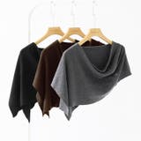 2wayケープ付きトップス ケープニット オフィスカジュアル | COCOMOMO | 詳細画像10 