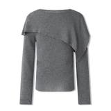 2wayケープ付きトップス ケープニット オフィスカジュアル | COCOMOMO | 詳細画像18 