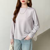 バックチュールトップス チュールフリル 長袖カットソー | COCOMOMO | 詳細画像6