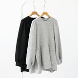 ペプラムトップス パフスリーブ チュニック | COCOMOMO | 詳細画像19