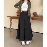 ロングスカート aラインスカート ハイウエスト | COCOMOMO | 詳細画像12 