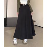 ロングスカート aラインスカート ハイウエスト | COCOMOMO | 詳細画像16 