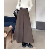 ロングスカート aラインスカート ハイウエスト | COCOMOMO | 詳細画像9 