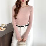 きれいめベーシック ボートネックニット リブニット | COCOMOMO | 詳細画像22