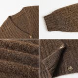 Vネックカーディガン ニットカーディガン 韓国ファッション | COCOMOMO | 詳細画像14 