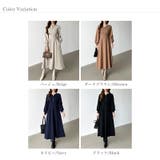 前後2wayで楽しめる ウエストタックワンピース ハーフジップワンピース | COCOMOMO | 詳細画像44