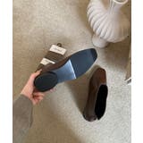 ショートブーツ スクエアトゥブーツ ローヒール | COCOMOMO | 詳細画像13 