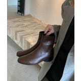 ショートブーツ スクエアトゥブーツ ローヒール | COCOMOMO | 詳細画像14 