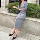 ニットセットアップ セットアップ スカート | COCOMOMO | 詳細画像24 