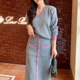 ニットセットアップ セットアップ スカート | COCOMOMO | 詳細画像31 