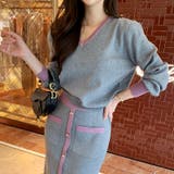 ニットセットアップ セットアップ スカート | COCOMOMO | 詳細画像32 