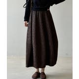 ヒョウ柄スカート コクーンスカート バルーンスカート | COCOMOMO | 詳細画像4 