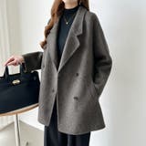 品よくあたたかいきれいめコート チェスターコート ミドルコート | COCOMOMO | 詳細画像17 