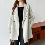 品よくあたたかいきれいめコート チェスターコート ミドルコート | COCOMOMO | 詳細画像2 