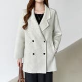 品よくあたたかいきれいめコート チェスターコート ミドルコート | COCOMOMO | 詳細画像9 