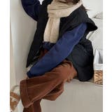 キルティングベスト Vネックベスト 中綿ベスト | COCOMOMO | 詳細画像10 