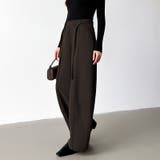 スウェットカーブパンツ スウェットパンツ ワイドパンツ | COCOMOMO | 詳細画像2 