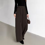 スウェットカーブパンツ スウェットパンツ ワイドパンツ | COCOMOMO | 詳細画像4 