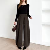 スウェットカーブパンツ スウェットパンツ ワイドパンツ | COCOMOMO | 詳細画像11 