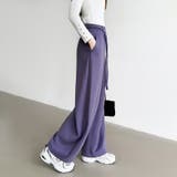 スウェットカーブパンツ スウェットパンツ ワイドパンツ | COCOMOMO | 詳細画像24 