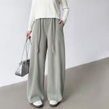 スウェットカーブパンツ スウェットパンツ ワイドパンツ | COCOMOMO | 詳細画像26 