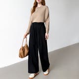 スウェットカーブパンツ スウェットパンツ ワイドパンツ | COCOMOMO | 詳細画像48 