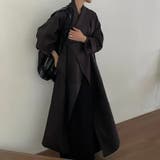 ガウンコート ロングコート アウター | COCOMOMO | 詳細画像6 