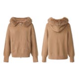 ふわふわファー付きパーカー ファーフードパーカー ニットパーカー | COCOMOMO | 詳細画像41 