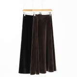 ベロアスカート ロングスカート フレアスカート | COCOMOMO | 詳細画像20 