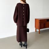 前後2wayセットアップニット ニットカーディガン タイトスカート | COCOMOMO | 詳細画像26 