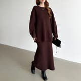 前後2wayセットアップニット ニットカーディガン タイトスカート | COCOMOMO | 詳細画像28 