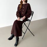 前後2wayセットアップニット ニットカーディガン タイトスカート | COCOMOMO | 詳細画像31 