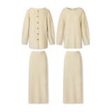 前後2wayセットアップニット ニットカーディガン タイトスカート | COCOMOMO | 詳細画像43 