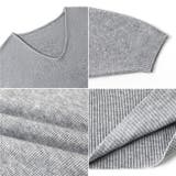 バックリボンニット Vネック ドルマンニット | COCOMOMO | 詳細画像32